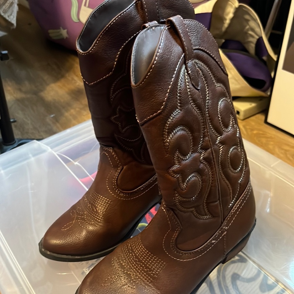 Cat & Jack girls cowboy boots